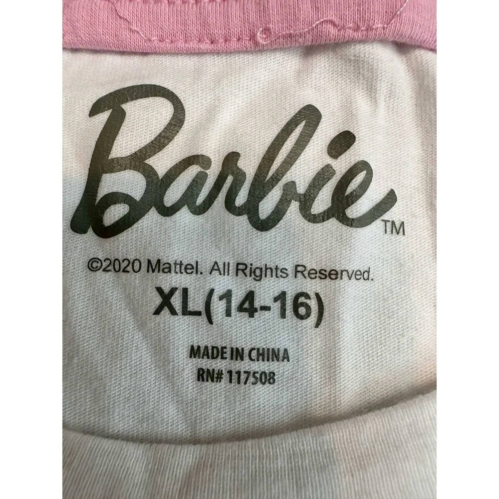 Barbie Whimsical Playful Rainbow Layered Tulle Dress‎ Girls XL 14 16